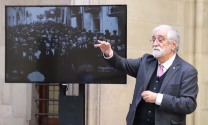 Primer acte de celebració del dia de la República