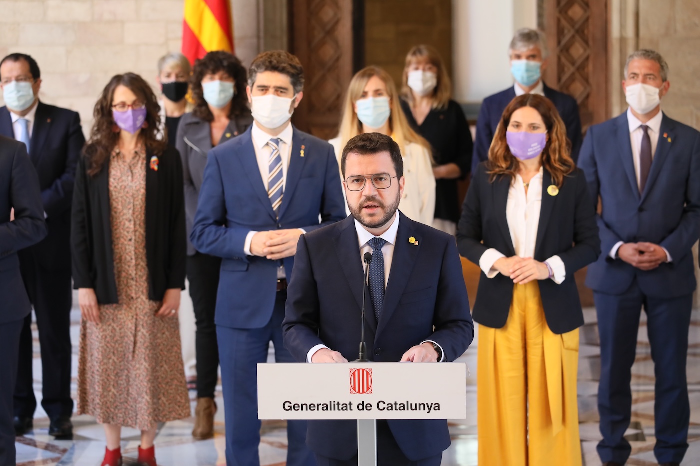 Declaració institucional per l’aprovació dels indults