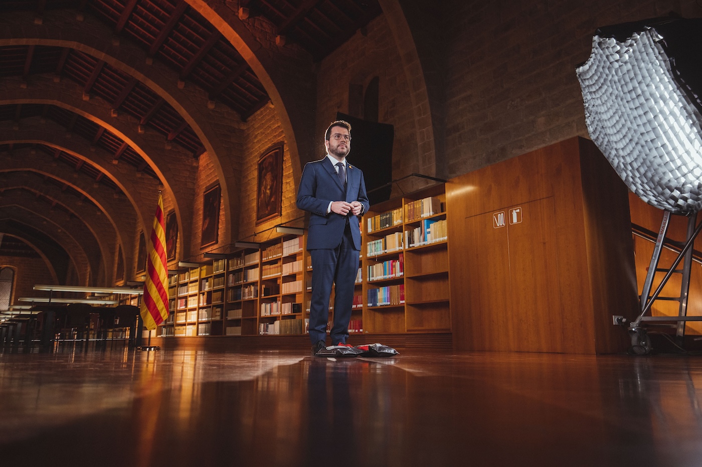 Missatge de Nadal des de la Biblioteca de Catalunya