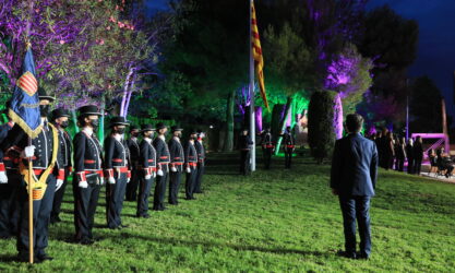 Lliurament de la Medalla d’Or de la Generalitat a Arcadi Oliveres i Josefina Castellví