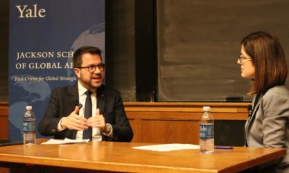 Aragonès a Yale – Fragments de la intervenció