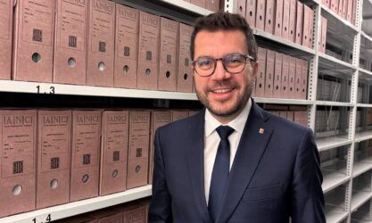 Lliurament del fons documental com a president de la Generalitat de Catalunya a l’Arxiu Nacional